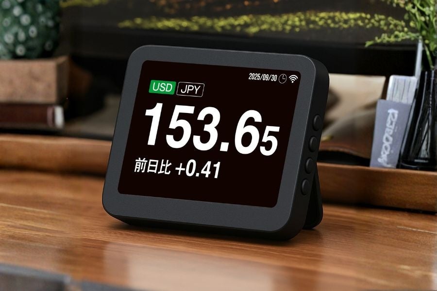 新製品発表｜【日本初】為替の値動きを「生活空間に常時表示」する専用端末「MIFX-1」— MacroTrade INSTRUMENTS