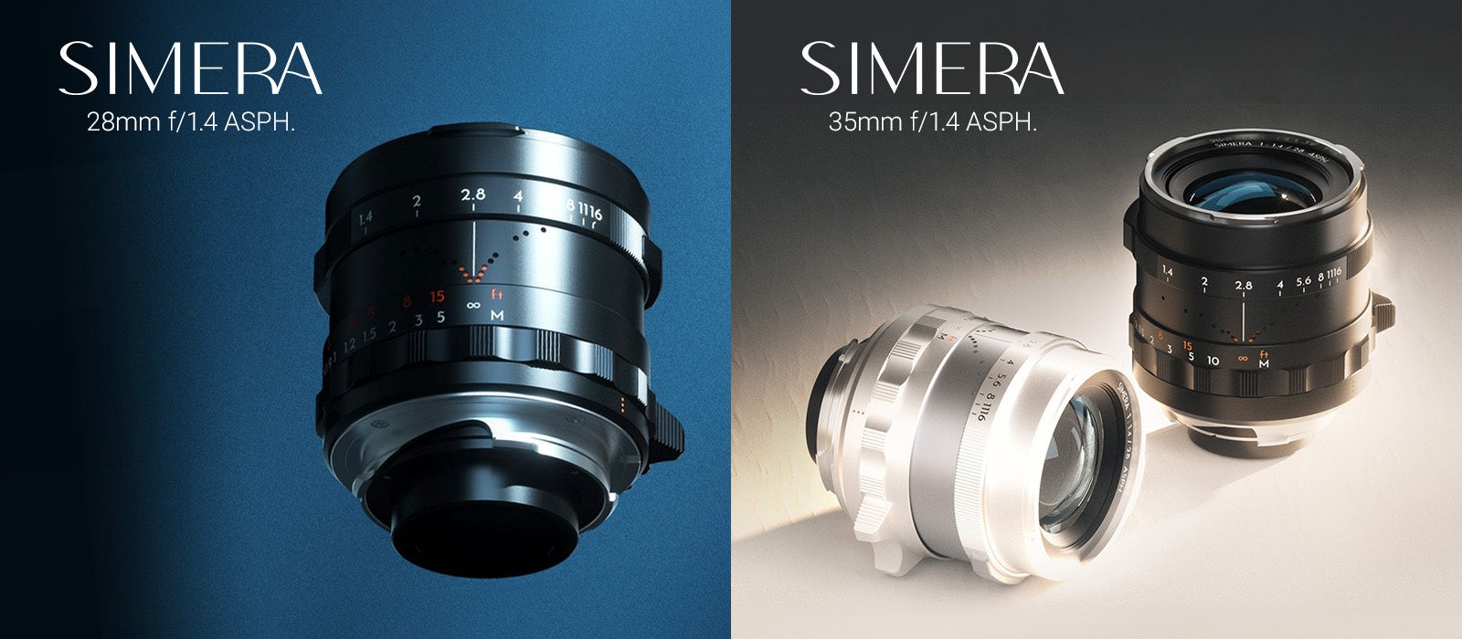 Thypoch Simera 28mm/35mm f/1.4 ASPH. Type II 販売開始