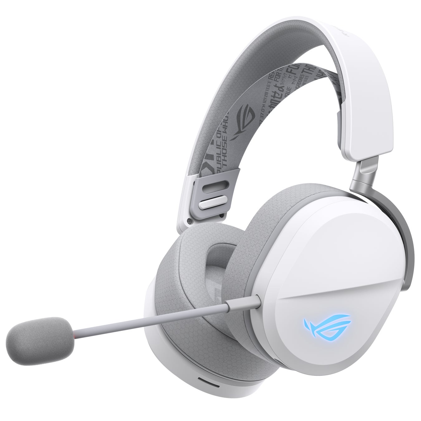 Republic of Gamersより、軽量ワイヤレス対応のゲーミングヘッドセットホワイトモデル「ROG Pelta White」を発表