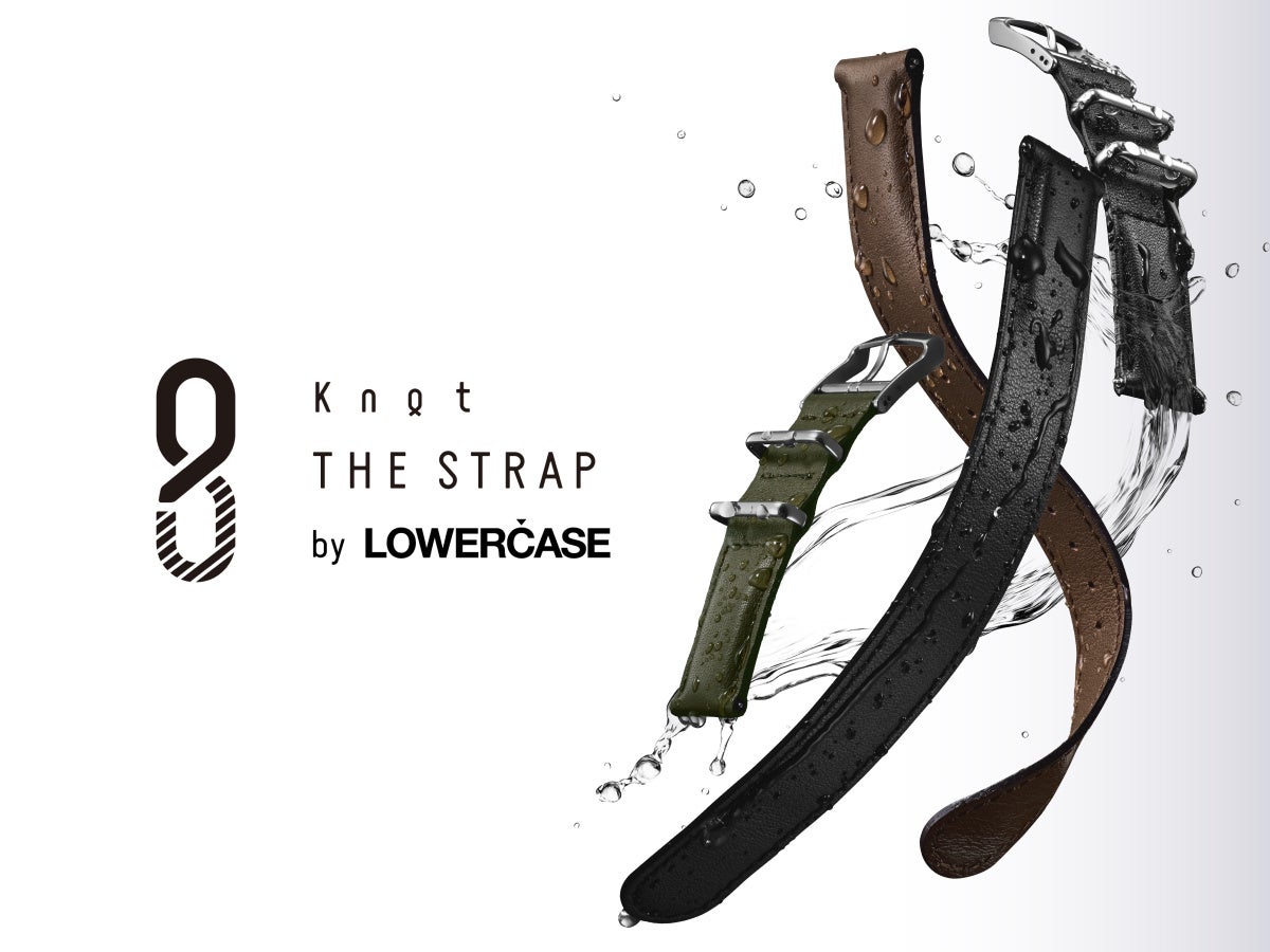 異業種コラボレーションを数多く手がけてきた梶原由景氏の「LOWERCASE」と、腕時計ストラップブランド「Knot THE STRAP」によるコラボベルトが登場