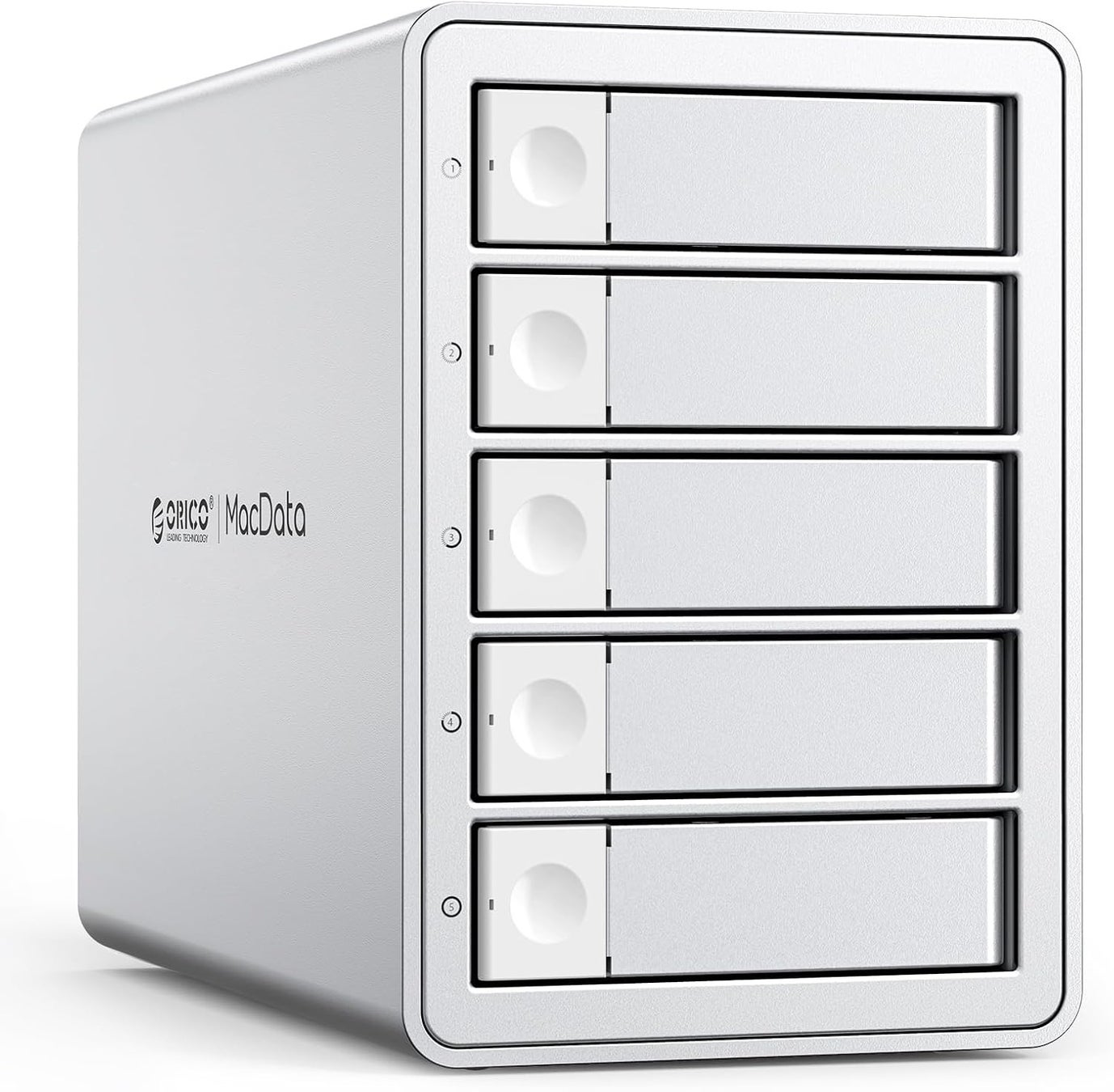 ORICO、RAID機能付きHDDケース 5台 22TB*5モデルを特別価格17,879円で販売開始