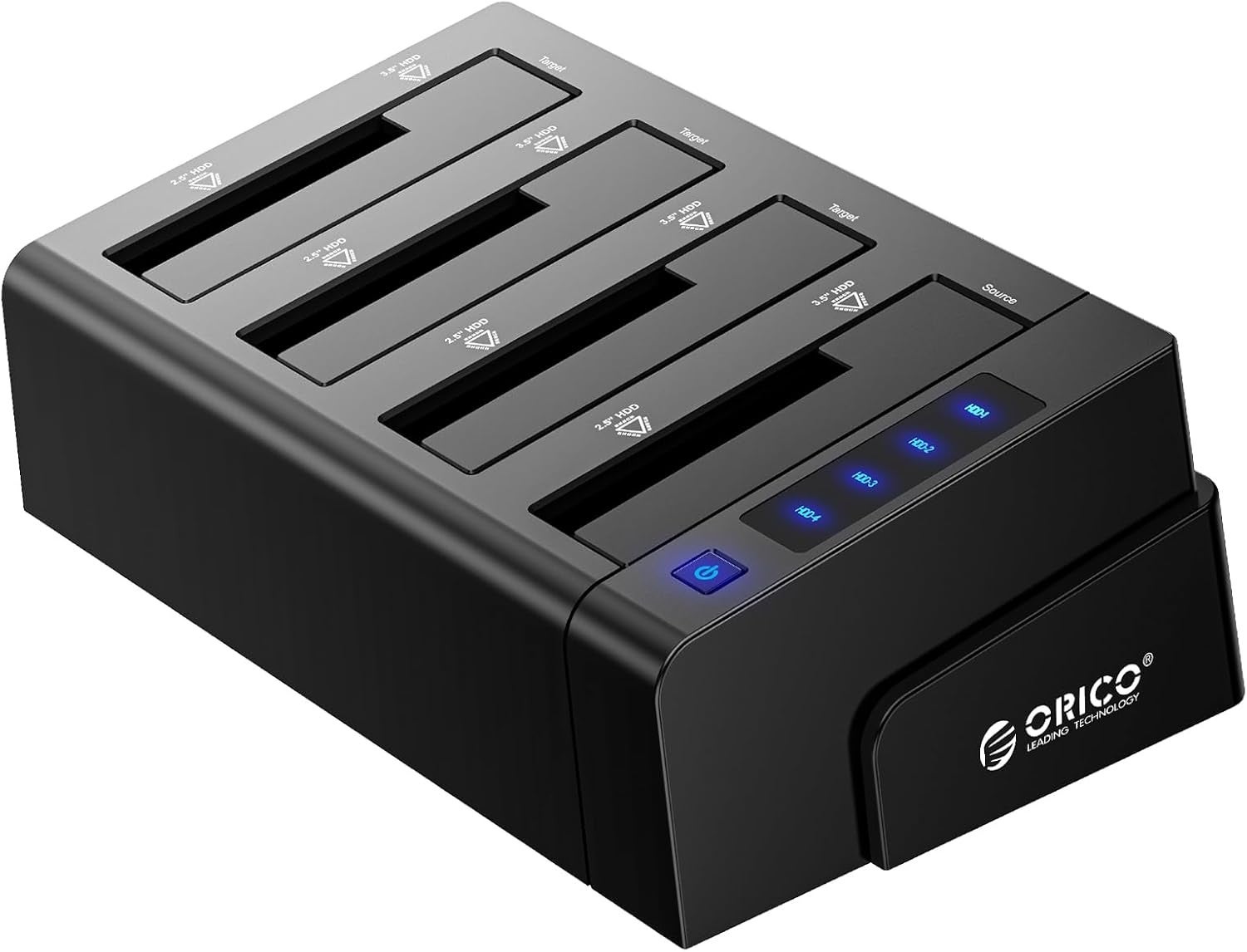 【期間限定特価！】ORICO USB3.0 HDDケース クローン機能付き 4ベイモデル：最大10TB×4台対応！今だけ特別価格6,778円