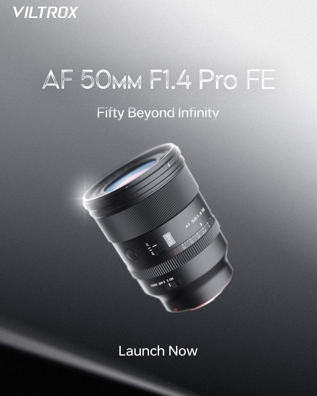 Viltrox PROシリーズフルサイズ対応レンズ第二弾 「Viltrox AF 50mm F1.4 Pro FE」新発売
