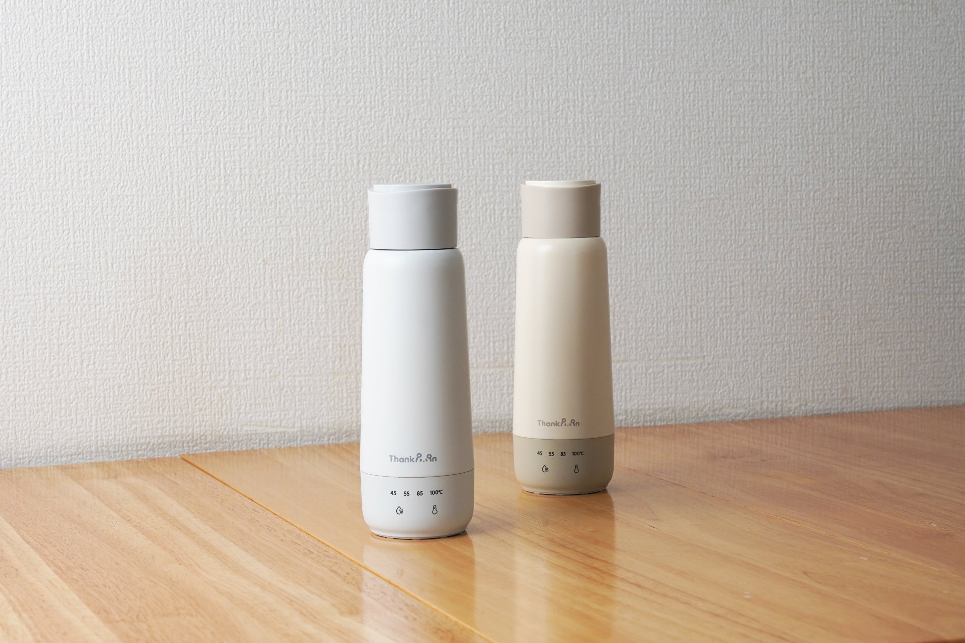 アイデア家電メーカーのサンコーから新ブランド「ThankPan(サンクパン)」誕生。第一弾として『電気で沸かせて保温「ボトルケトル」』を発売