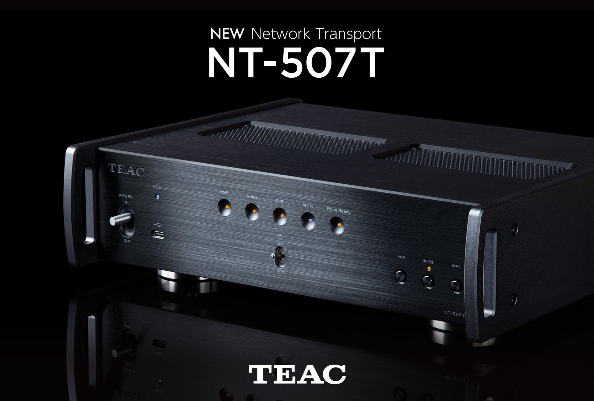 USB DACと組み合わせるネットワーク・トランスポート NT-507Tを新発売