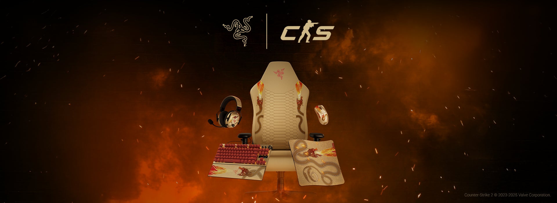 “Dragon Lore”を召喚せよ — 「Razer | Counter-Strike 2 Collection」登場 – 【Razerグローバル本社メディアアラート日本語抄訳】
