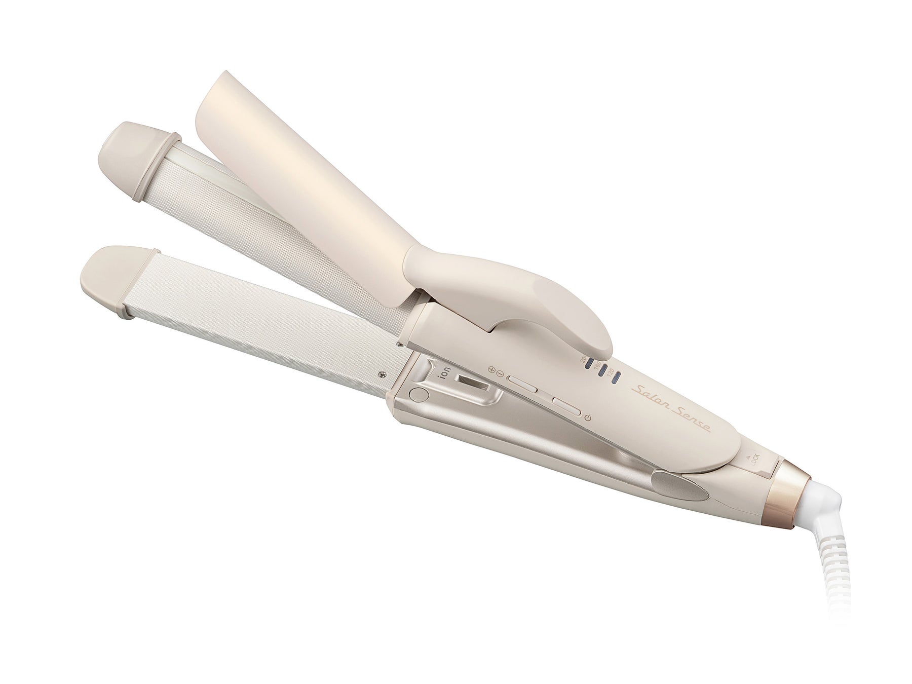 『サロンセンス』シリーズより、前髪や顔回りにも使いやすいコンパクトな「マイナスイオン2WAYアイロン」新発売！