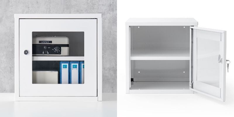 スマートに「見える保管」。機能とデザインを両立したスチール製の鍵付きセキュリティボックスを11月5日に発売