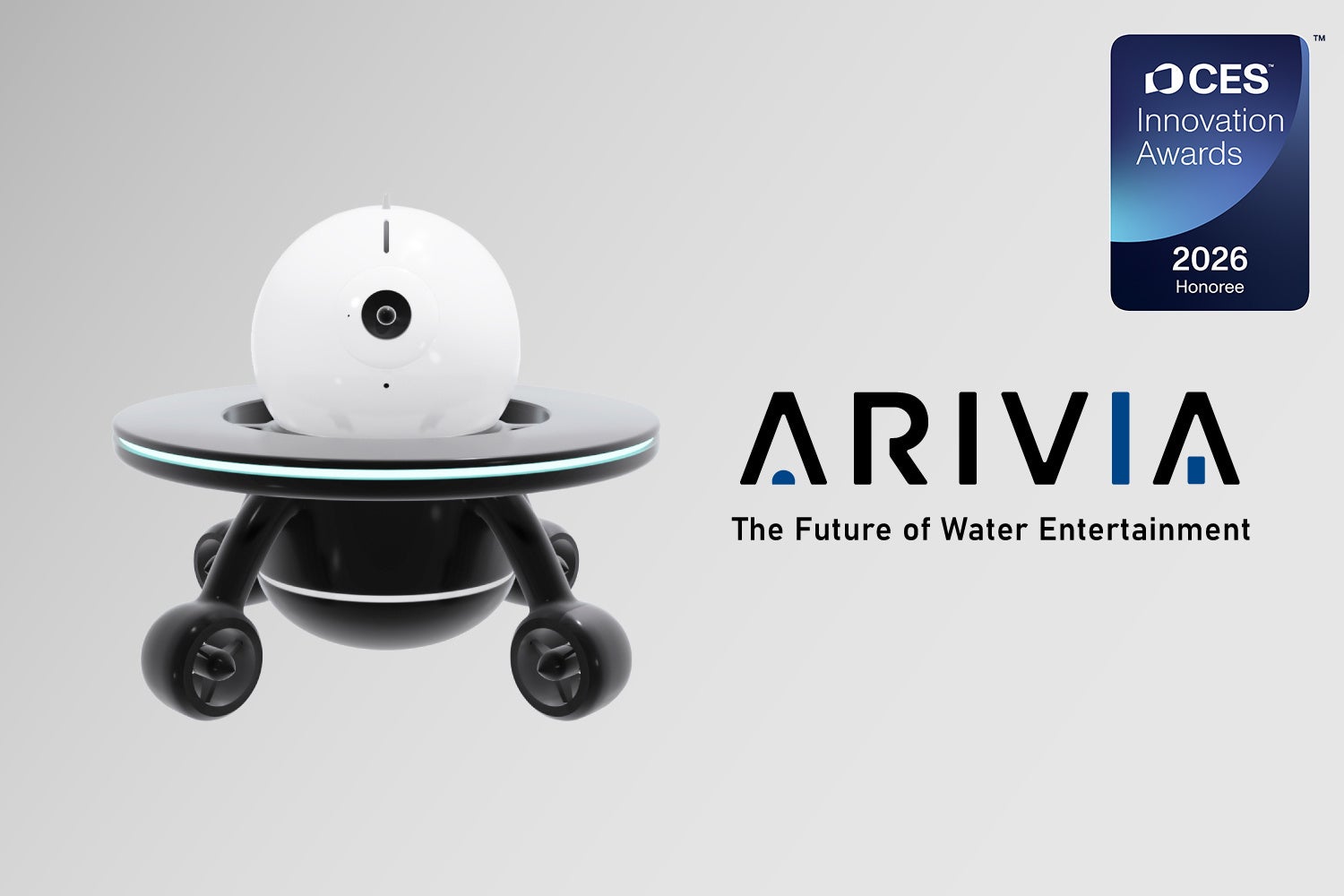 【福島発】未来の水上エンタメ「ARIVIA」が「CES Innovation Awards® 2026」Honoreeを受賞