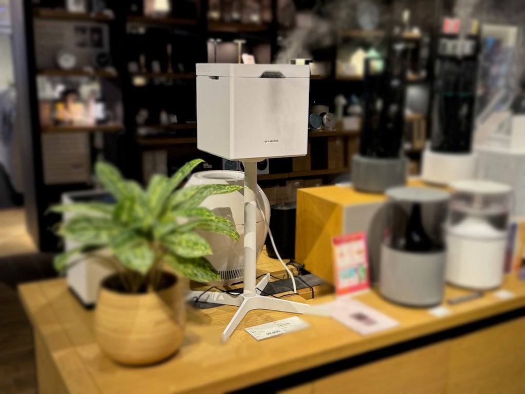 【Carepod加湿器、蔦屋家電公式入店決定】“家族にやさしい空気を、もっと身近に” 新たな販売展開スタート