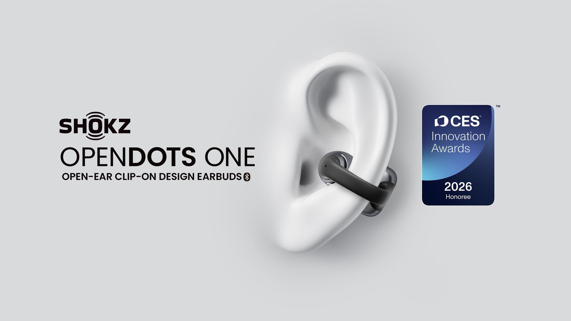 Shokz OpenDots ONE | 2026 CES Innovation Awards®を受賞