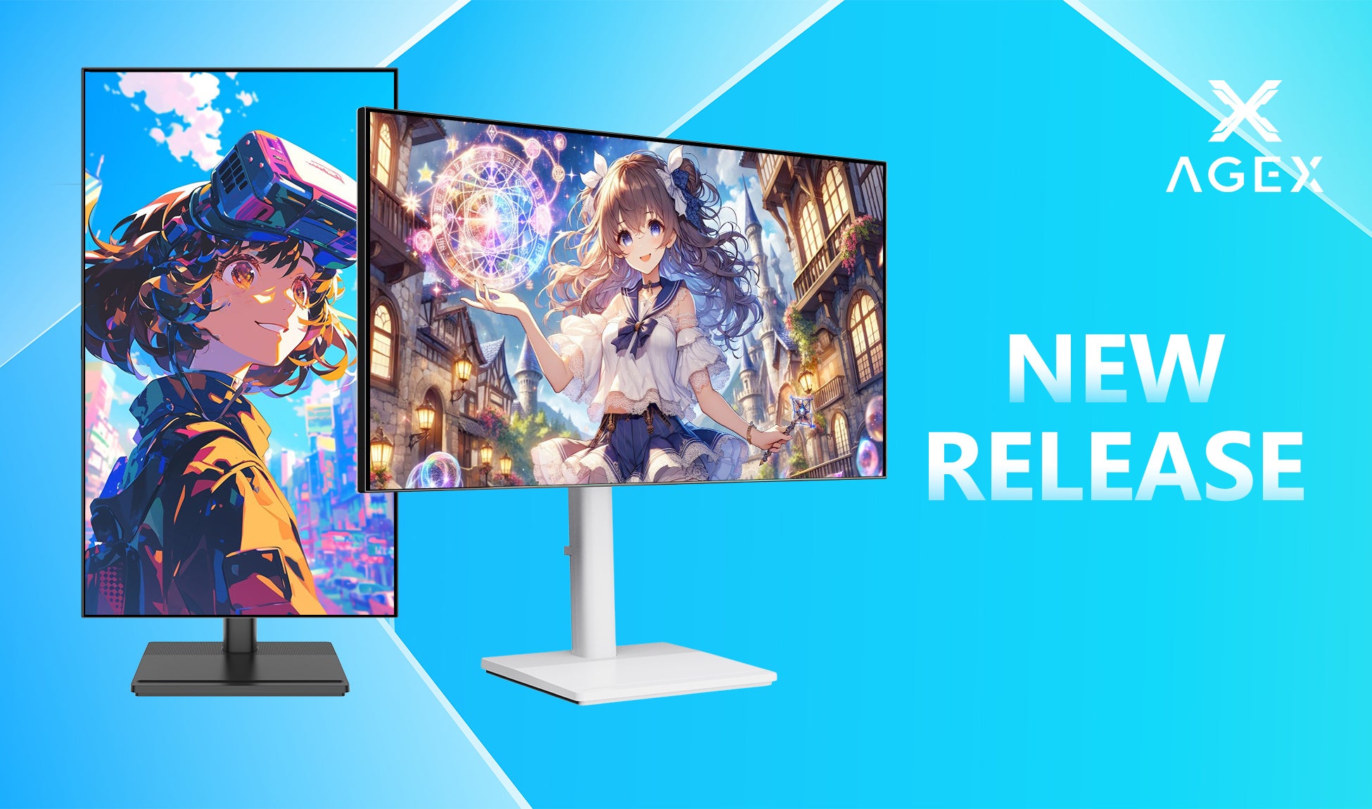 AGEX、新ブランド誕生。27型モニター2機種「A27I4K」と「A27Q」を発表——美しさと性能を両立したディスプレイで、新しい視界を