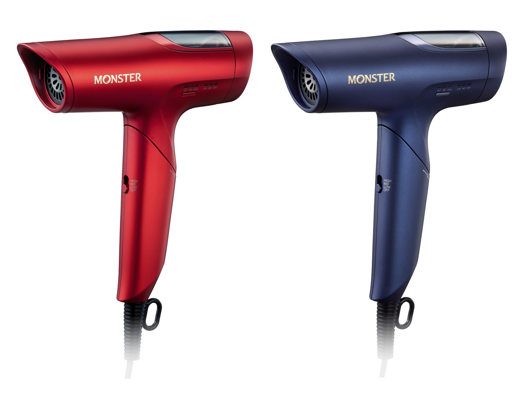 約445gの軽量タイプ(※)＆高速BLDCモーター搭載で速乾ドライ！軽くてスマートなMONSTER「BLDCハイスピードドライヤー」新発売！