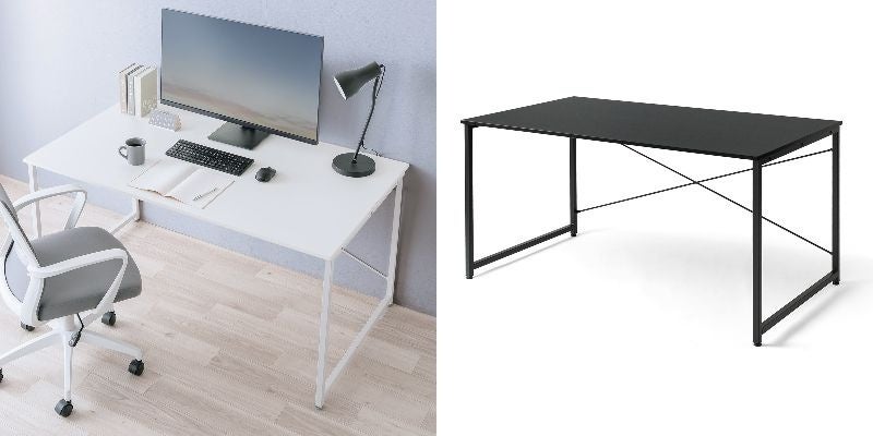 奥行き80cmの広々天板！快適に作業ができるシンプルワークデスクを11月19日に発売