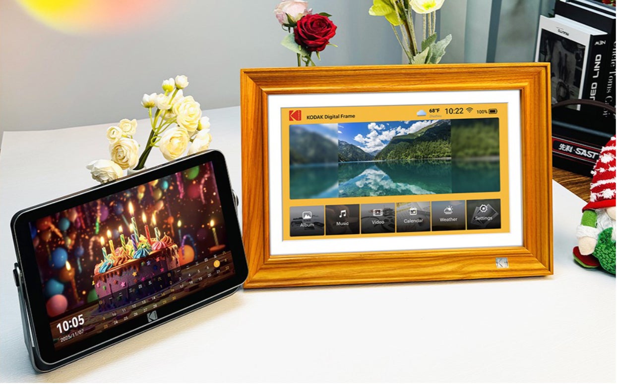 コダック、思い出を日常に取り戻すデジタルフォトフレームを発売