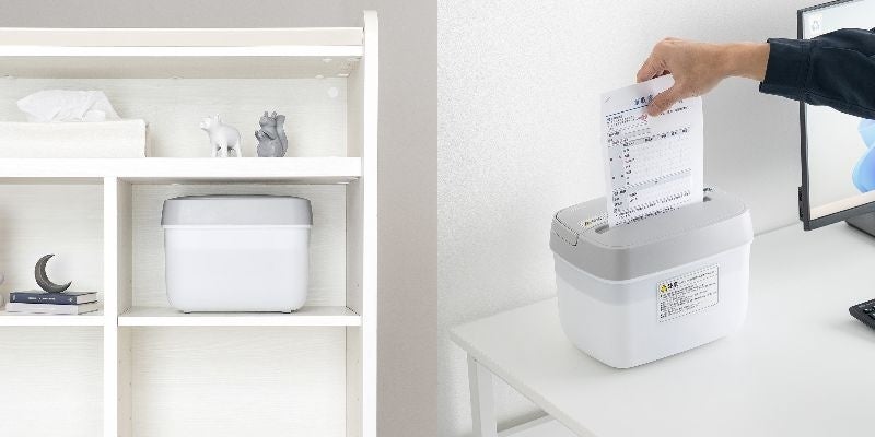 細かく切れて機密を守る！卓上マイクロカットシュレッダーを発売
