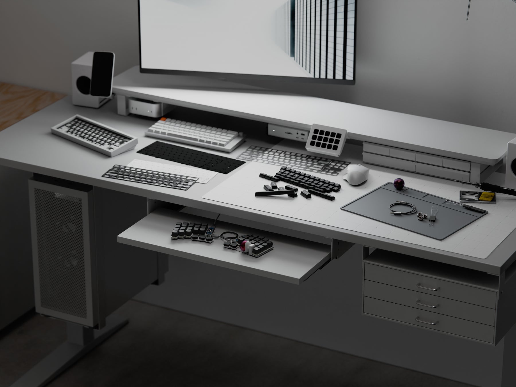 モジュール式デスクシェルフ『PREDUCTS DASHBOARD』幅140cmモデルを販売開始