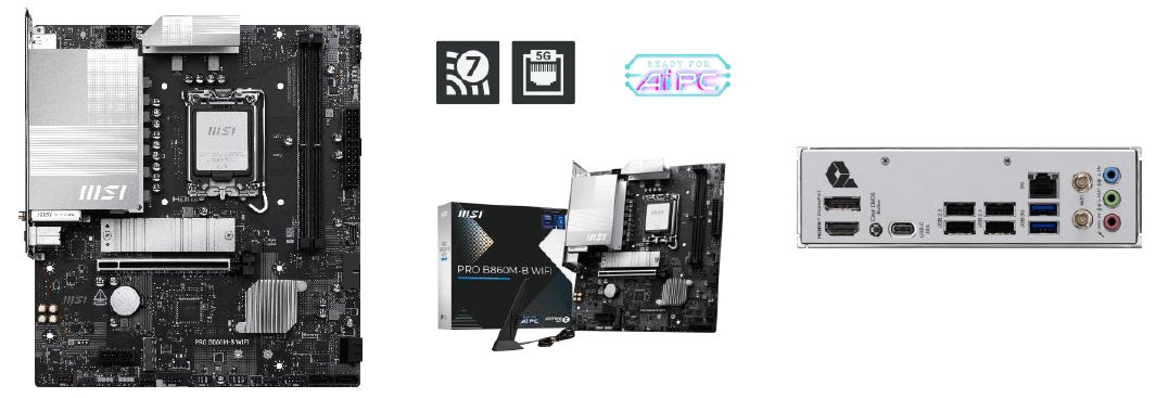 MSI、ドスパラ限定販売のB860チップセット搭載マザーボード　「PRO B860M-B WIFI」を発売