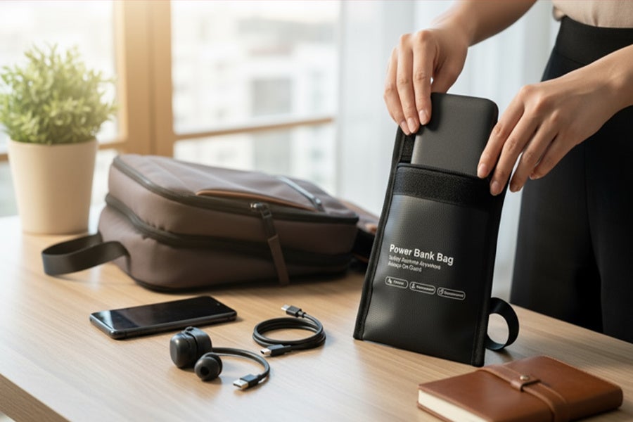 【ゴッパ合同会社】耐熱800℃、4層構造で炎と熱を強力ブロック。毎日持ち歩く「防災」、「モバイルバッテリー用 燃えにくいケース」をクラウドファンディングで先行販売