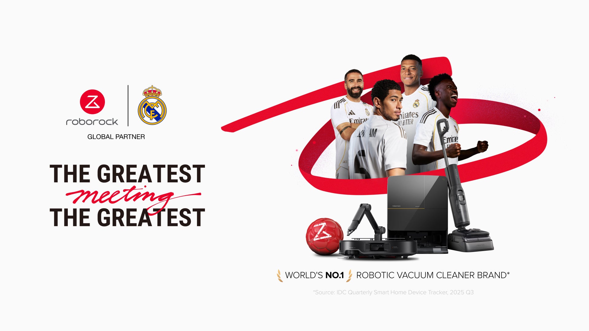 Roborockがレアル・マドリードとグローバルパートナーシップを締結
