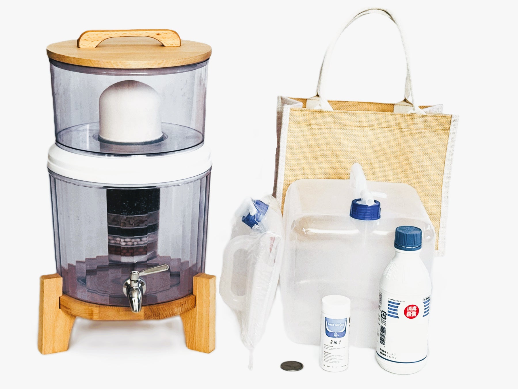 河川水を飲料水へ。電気不要のフェーズフリー浄水器「BW-1000E」1月発売