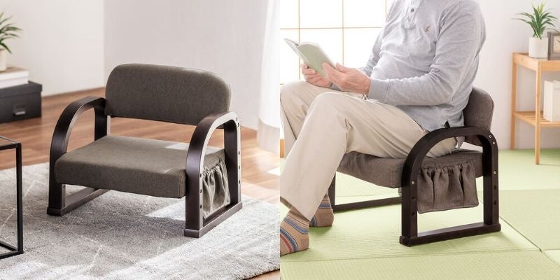 立ち座りが楽になる！3段階の高さ調節ができる高座椅子を発売