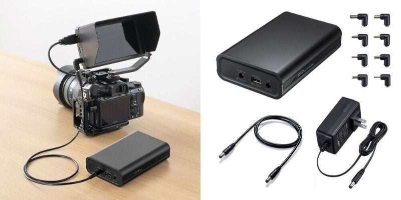 低電力でも自動OFFせずDC12V機器へ安定給電できるリン酸鉄バッテリーを搭載したモバイルバッテリーを発売