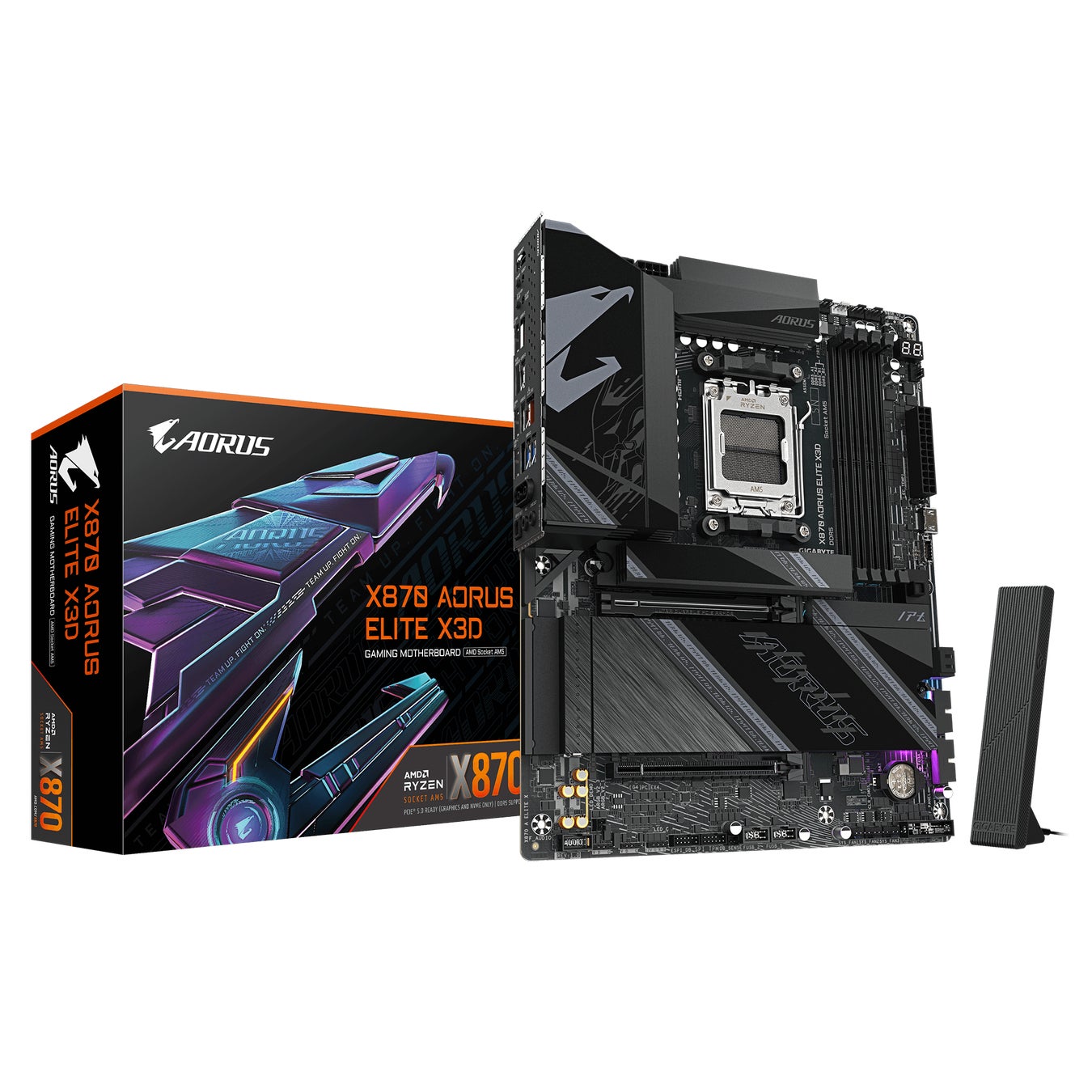 GIGABYTEより、AMD X870 チップセット搭載 ドスパラ 限定モデル ATX マザーボード「X870 AORUS ELITE X3D」発売
