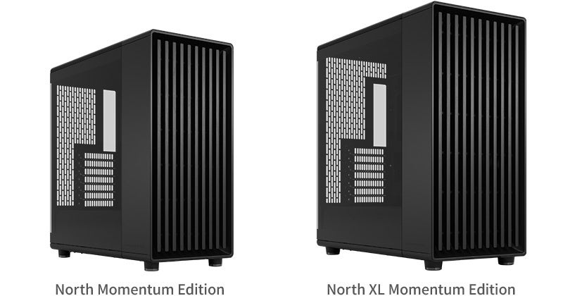 Fractal Design社製の人気PCケース「North」シリーズのフルブラックモデル「North Momentum Edition」、「North XL Momentum Edition」を発表