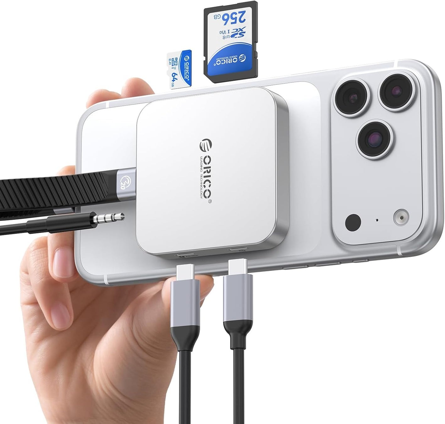 新登場！ORICO マグネット式カードリーダー【AIR5C】