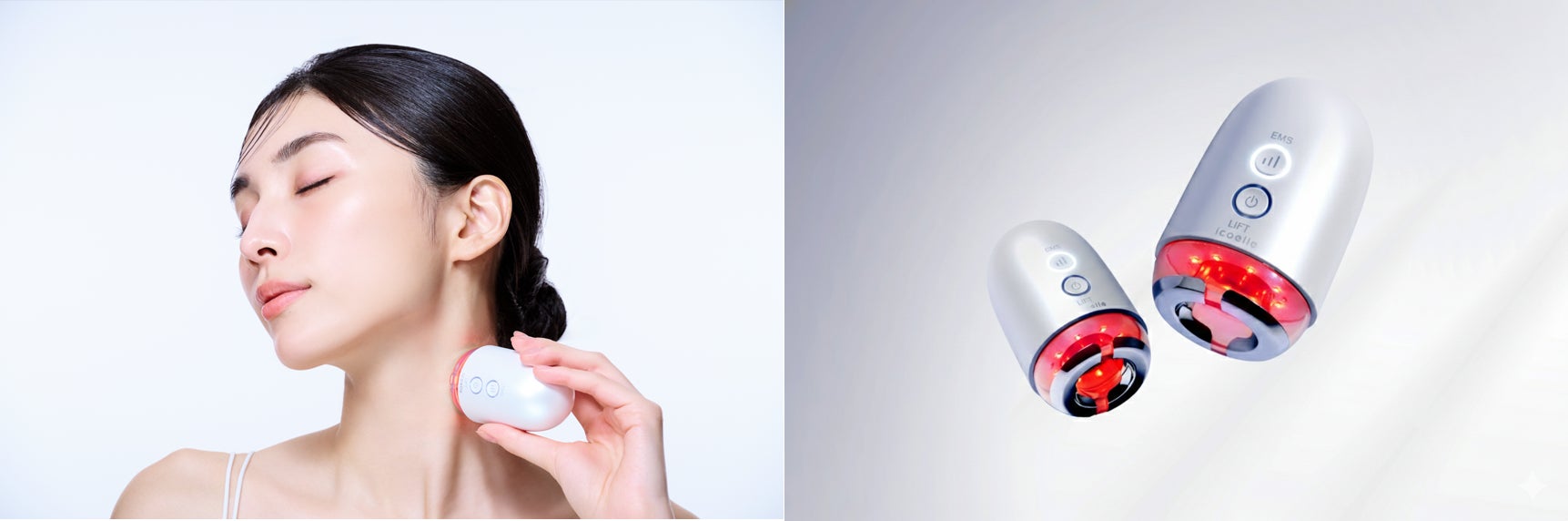 ≪吸引＋EMSで密着リフト※1≫筋膜に着目した新感覚の“引き上げ鍛える”美顔器「イコエル デュアルプロリフト」が美容機器ブランド「icoelle（イコエル）」から登場