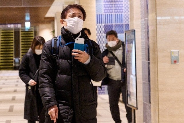 日本橋を舞台に視覚障がい者用歩行支援ツールの実証実験を実施