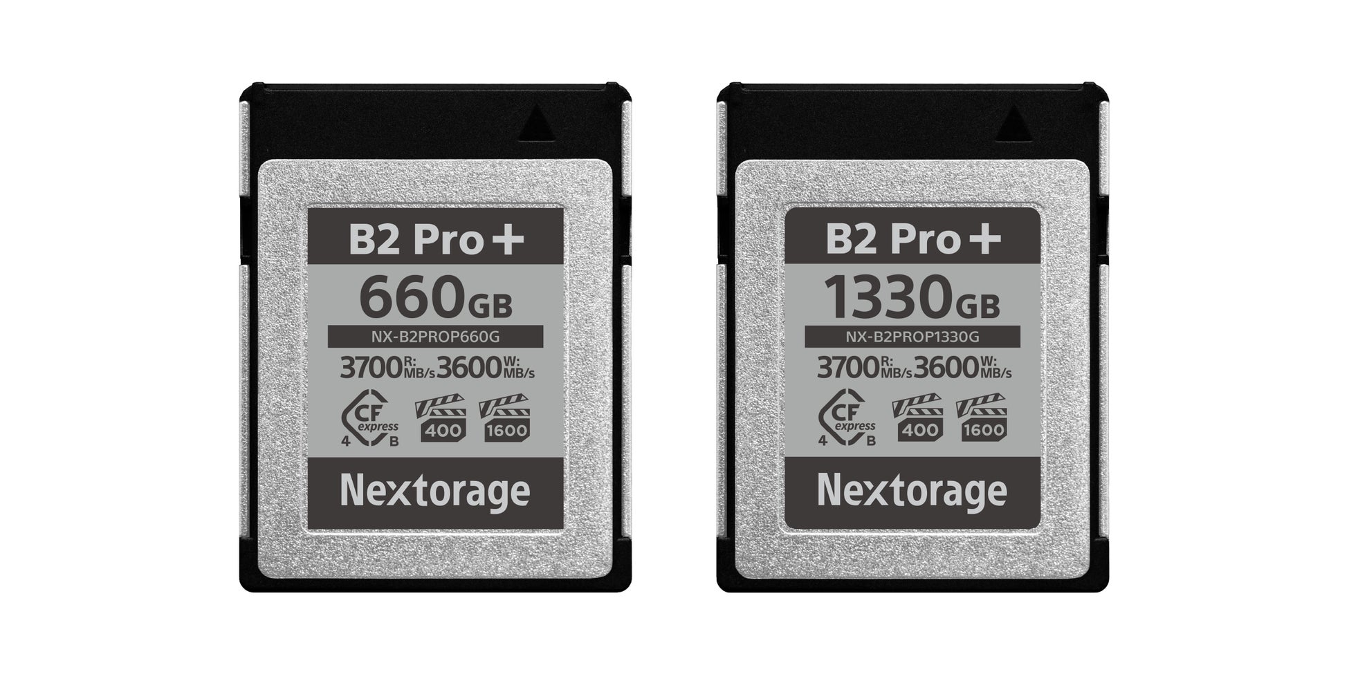 世界初[1]VPG1600/VPG400両対応CFexpress™ Type Bメモリーカード「NX-B2PRO+シリーズ」発売のお知らせ