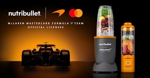 「nutribullet®」と「McLaren Mastercard Formula 1 Team」がパートナーシップを発表 ― パフォーマンスと精密技術の融合 ―