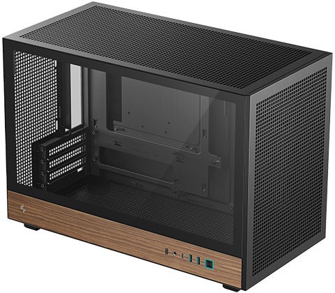 DeepCool社製、木目調デザインのミニタワー型PCケース「CH260 WOOD」を発表
