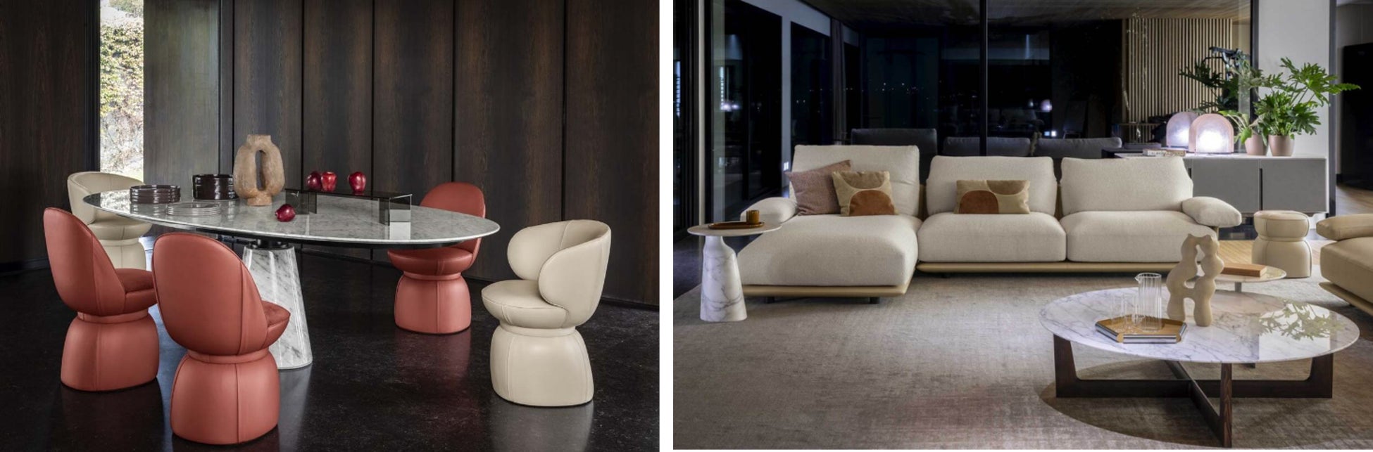 ラグジュアリーファニチャーブランド「ポルトローナ・フラウ」より、新作コレクション「The Five Seasons Collection」が登場