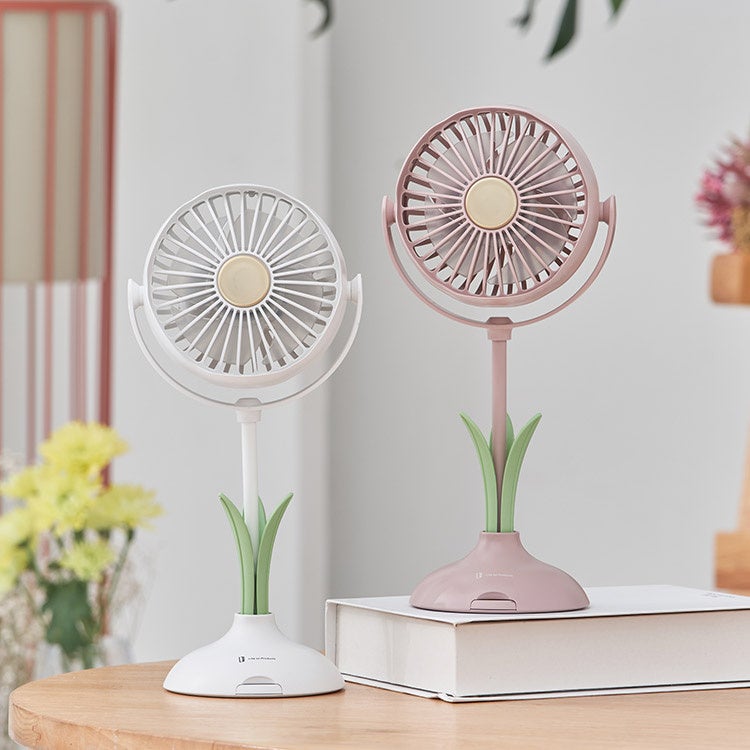 ブーケを飾るような華やかさをお部屋に。デスクファンとして”インテリアとしても活躍する”と、ギフトグッズコンテストで入賞した「フラワーファン」がLife on Productsから新発売