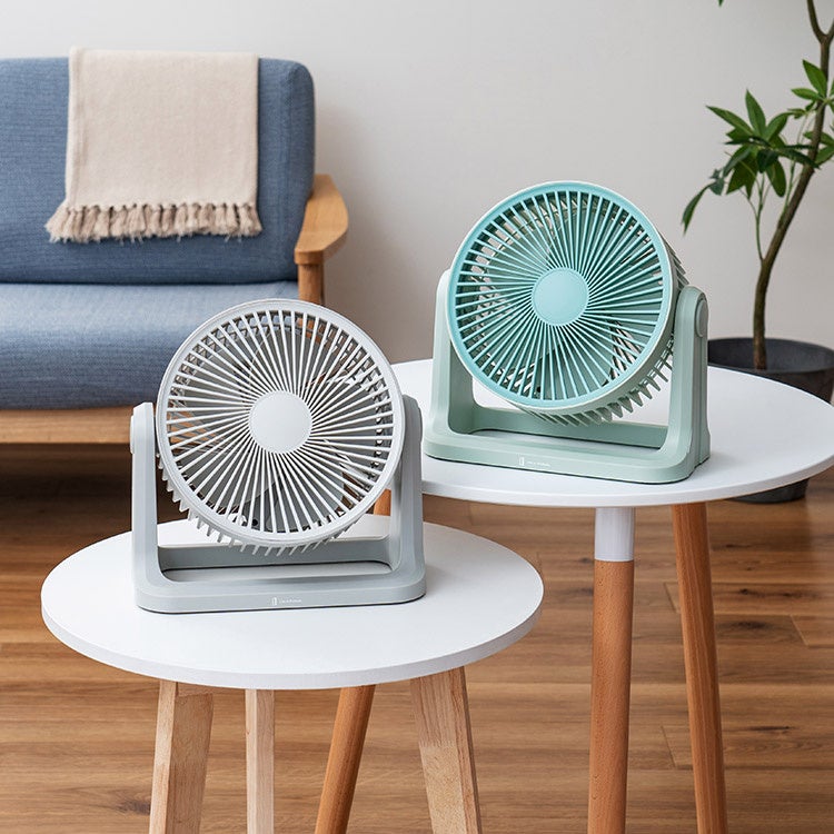 ダイヤルを回すだけ！シンプル設計と涼し気なカラーが魅力。省エネ＆パワフルな風量を実現する「DCサーキュレーター」をLife on Productsより新発売