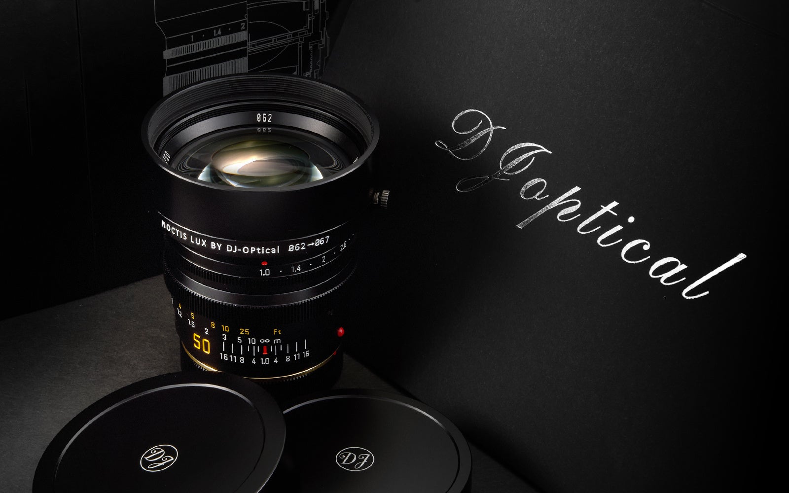 DJ-Optical NyctaLux 50mm f/1.0 ライカMマウント「ブラックアルマイト」販売開始