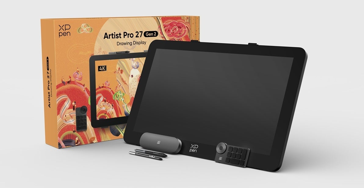 「Artist Pro 27 (Gen2)」大画面、タッチ機能搭載で作業が快適、27インチ大型液晶ペンタブレット登場!!