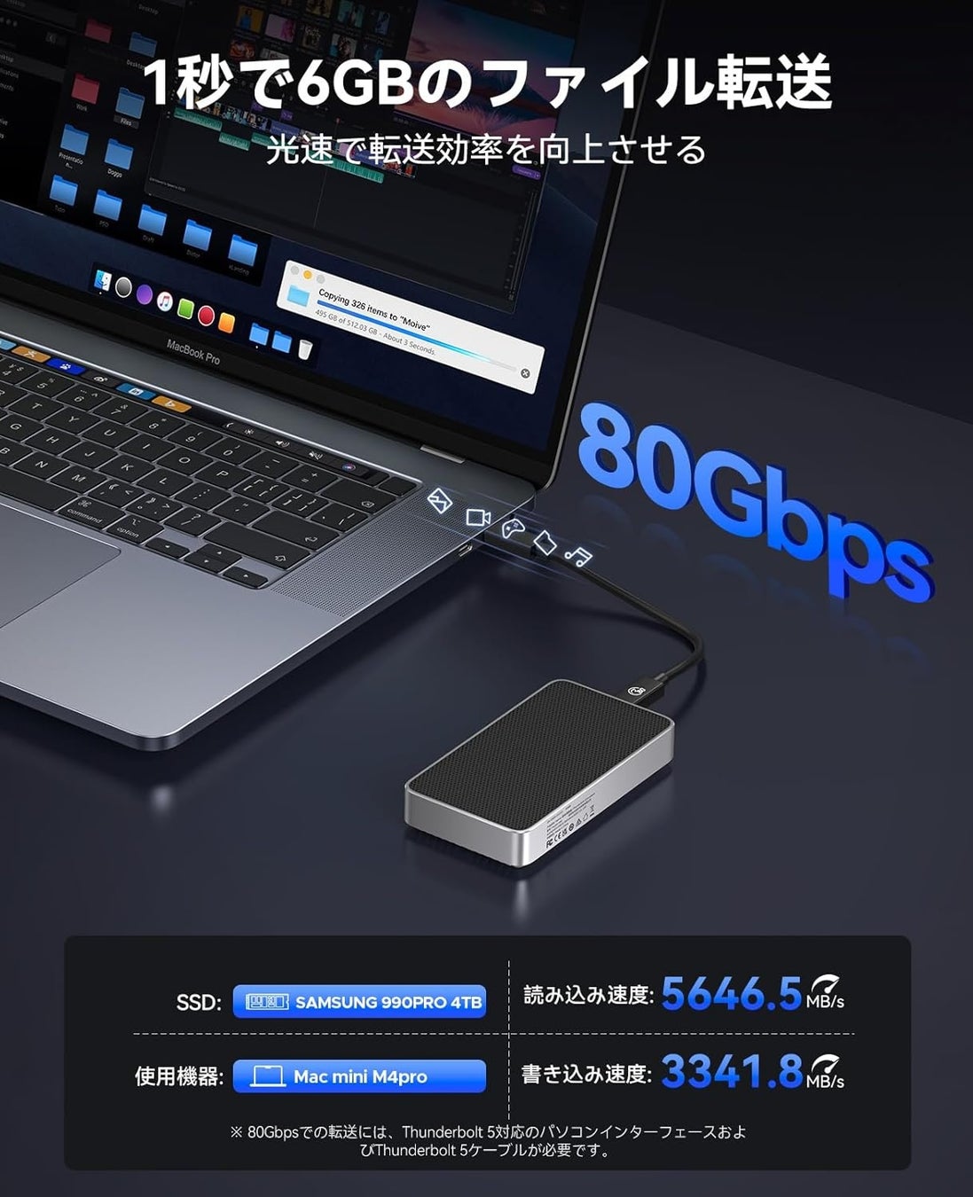 次世代の爆速体験！Thunderbolt 5対応「ORICO X50PRO」が過去最高クラスにお得
