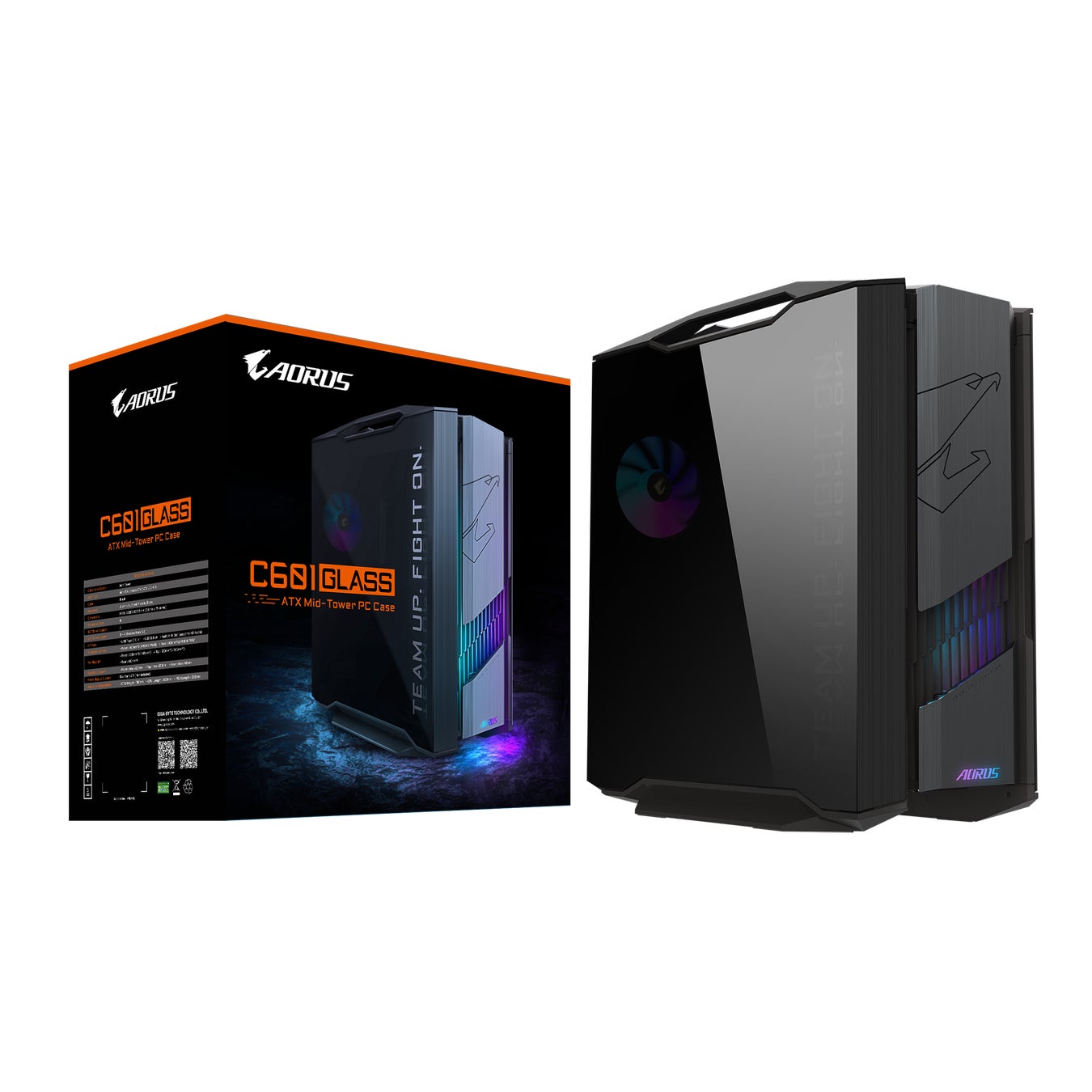 GIGABYTEより、AORUSシリーズ フラグシップPCケース「AORUS C601 GLASS」発売
