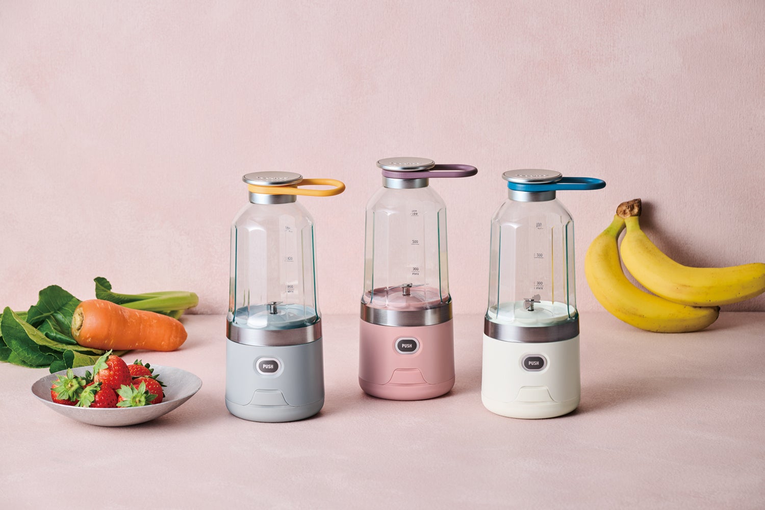 どこでも自由にフレッシュドリンクを！レコルト［コードレス ソロブレンダー］を新発売