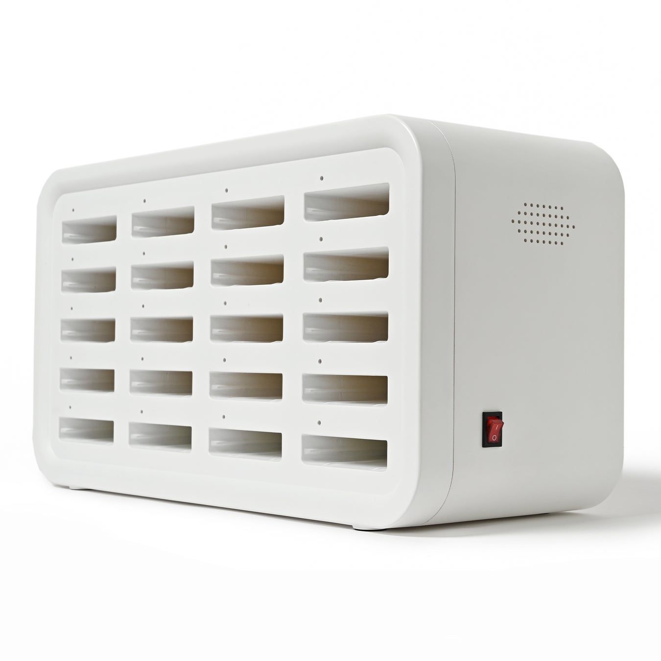 スマホ20台同時充電を実現。業務用スマートフォン管理を効率化する「集合充電器」を発売