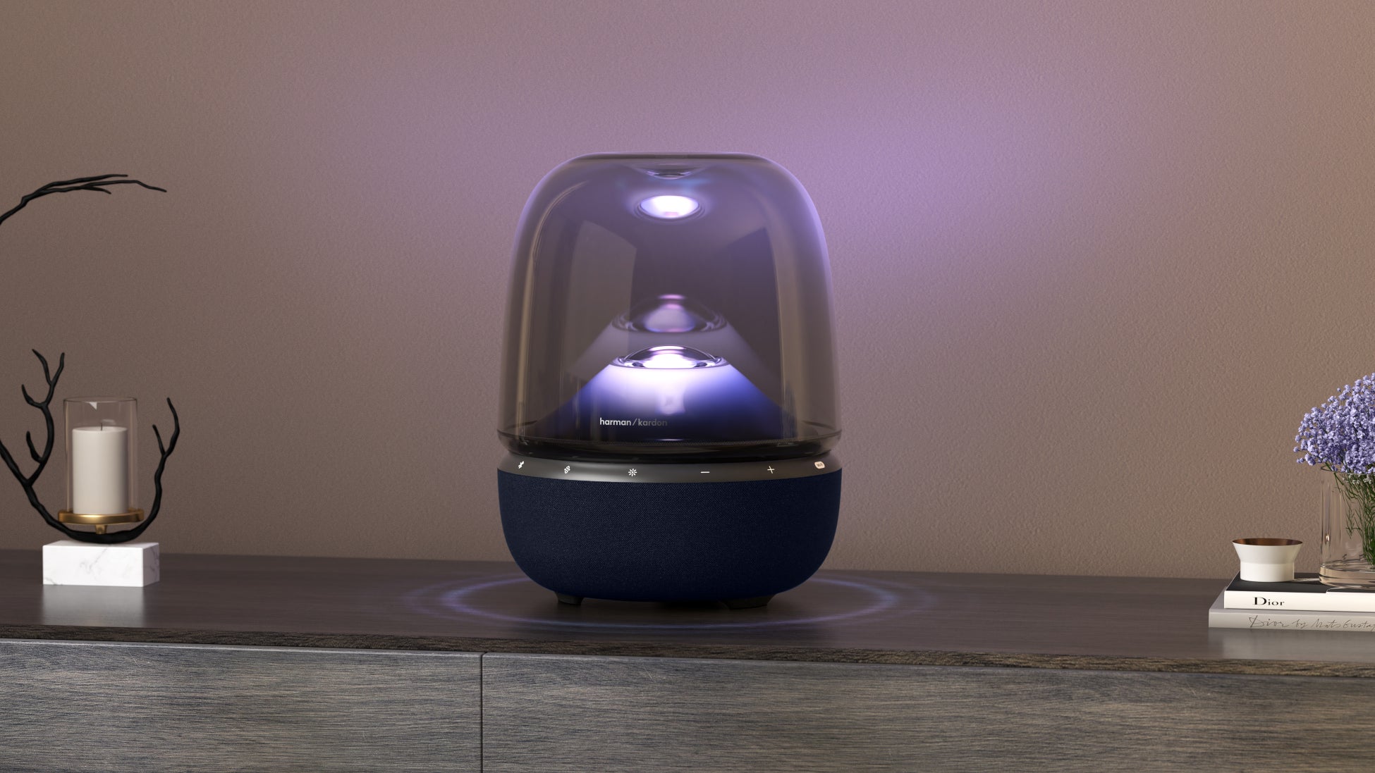 Wi-Fi機能搭載により、上質な空間体験を可能にしたプレミアムモデルHarman Kardon 「Aura Studio 5 Wi-Fi」新登場