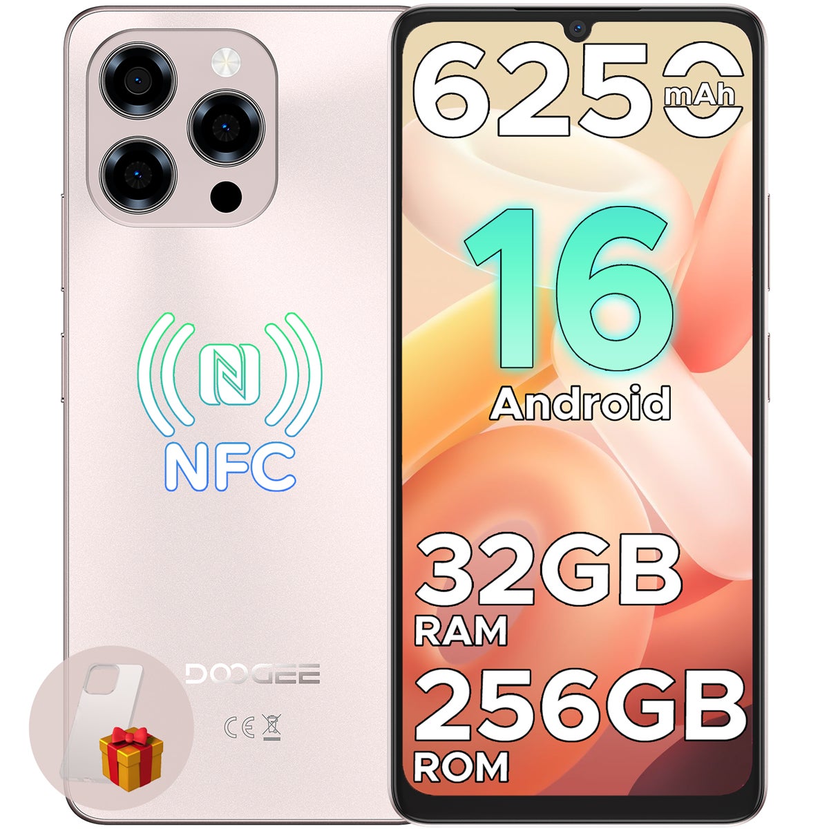 【楽天市場で赤字覚悟6,000円OFF】2万円以下で“全部入り”スマホ誕生！大容量×90Hz×顔認証対応「DOOGEE NOTE58PRO」期間限定セール開始