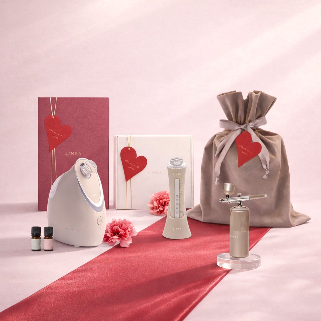 【2026母の日】「いつもありがとう」をLINKAの美容アイテムと一緒に。美容ブランドLINKAより、母の日を彩る期間限定ギフトセットが登場。