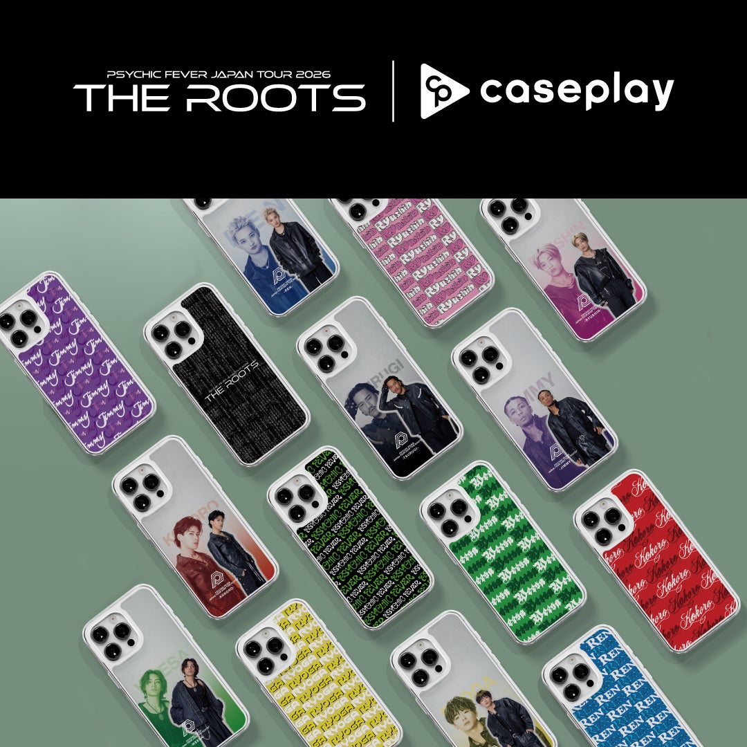 caseplayから『PSYCHIC FEVER JAPAN TOUR 2026 “THE ROOTS”』のスマートフォンケースが登場！