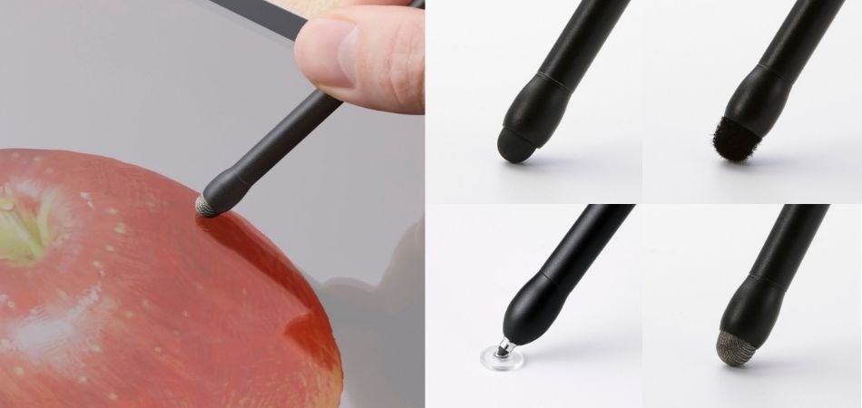 ペン軸が細くて軽量!スリムに持ち運べ、サッと取り出せるタッチペン 4タイプを新発売