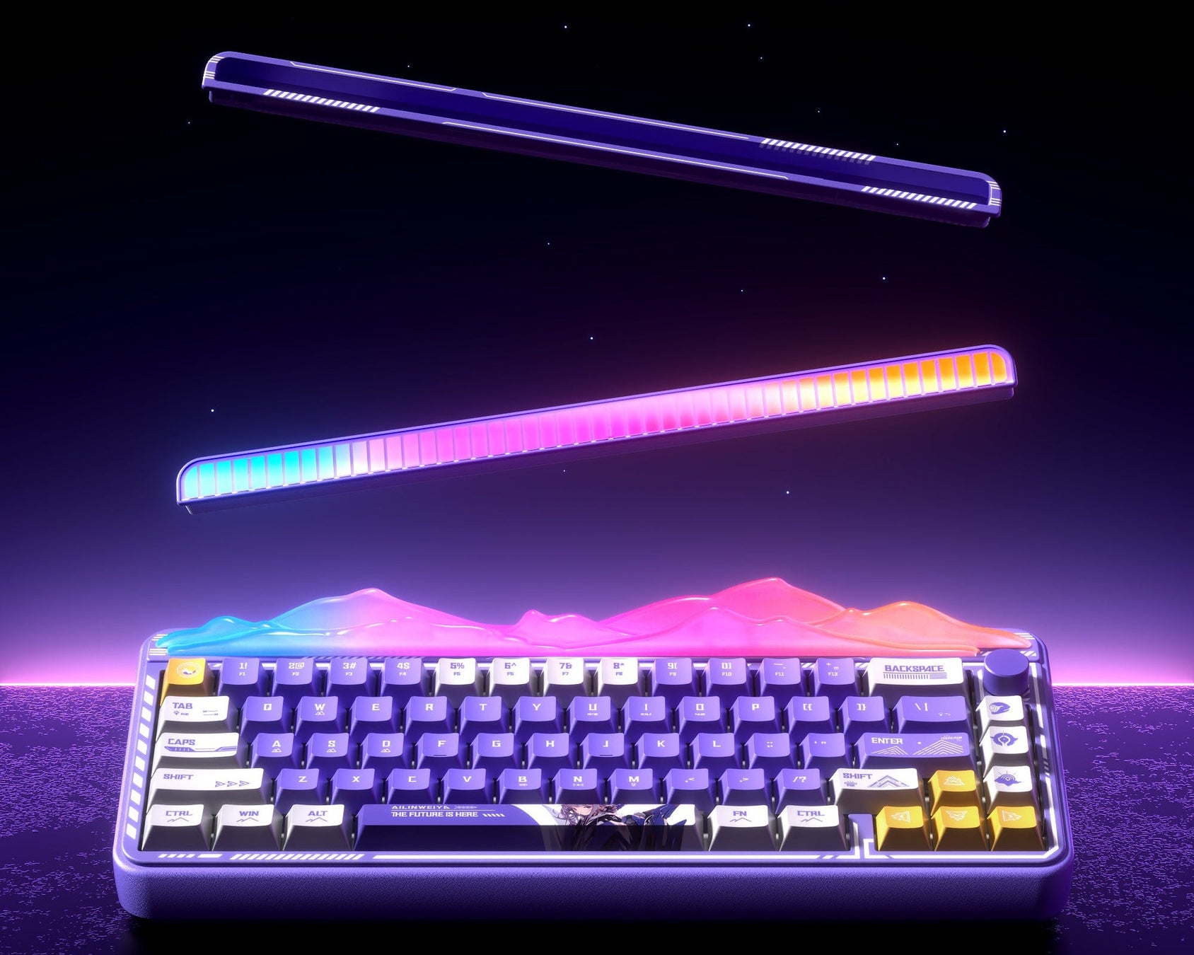 世界大会優勝チームも愛用するAULAから、自分好みのデスク環境を実現する独自デザインの“HI65”が日本上陸！